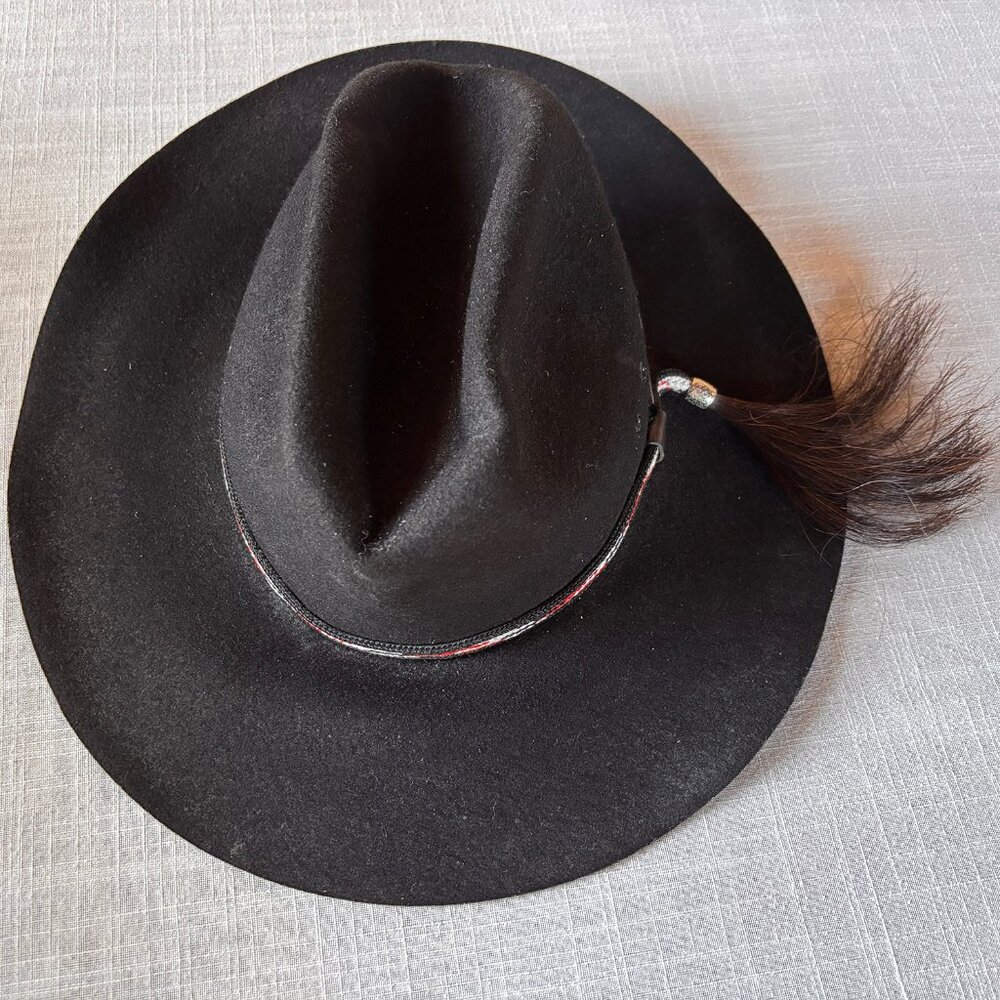 Silver Canyon Black Western Cowboy Hat Size Medium